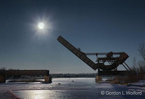 Scherzer Rolling Lift Bridge_21500-1.jpg - A type of Bascule Bridge photographed along the Rideau Canal Waterway at Smiths Falls, Ontario, Canada.